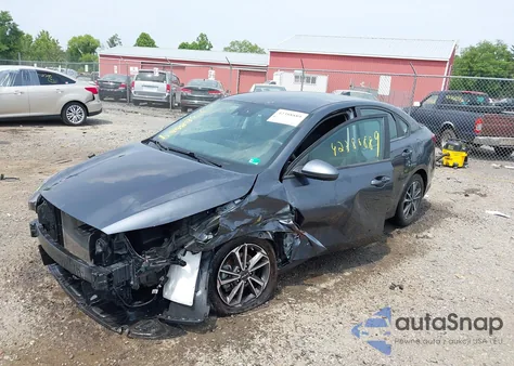 2022 Kia Forte Lxs from USA, damaged, VIN 3KPF24AD7NE480694